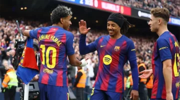 ثلاثية لامين يامال تمنح برشلونة فوزاً مثيراً أمام فياريال في منافسات الدوري الإسباني